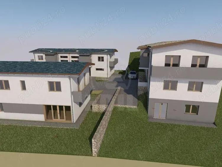 Duplex 120mp utili in zona linistita, cartier de case, Floresti - 3