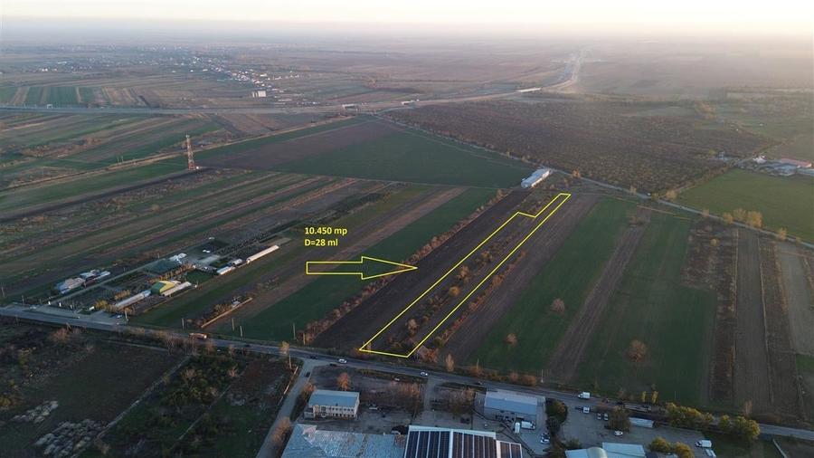Teren 10.450 mp, D=28 ml, langa AUTOSTRADA A7 - 3