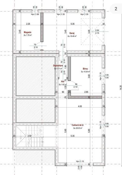 Casa de vanzare in Moara 190?mp utili + garaj 31?mp, terasa 32?mp - 3