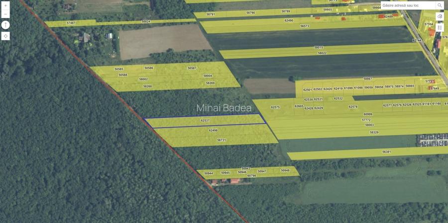 `Teren cu dubla deschidere, langa padure, Snagov - Strada Parcului