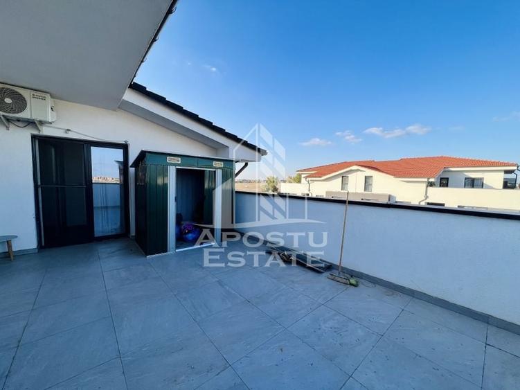 Apartament cu trei camere , decomandat , cu terasa ,in Giroc - 12