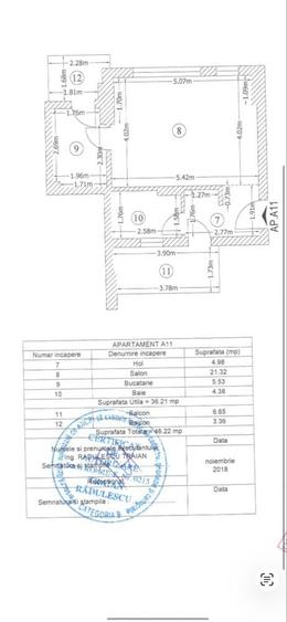 Studio apartament de vanzare zona centrala Loc parcare - 6