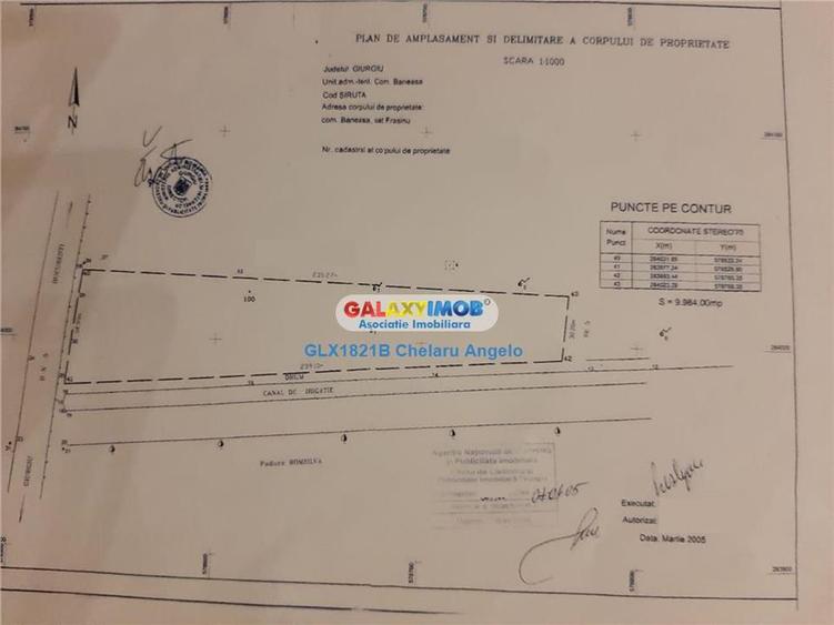 Teren 10000mp (1 HA) pe DN5,la km45, benzinărie,parcare, fotovoltaice - 1
