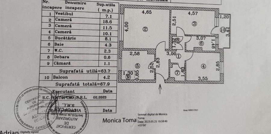 Aviatiei Apartament 3 camere Elena Caragiani - 2