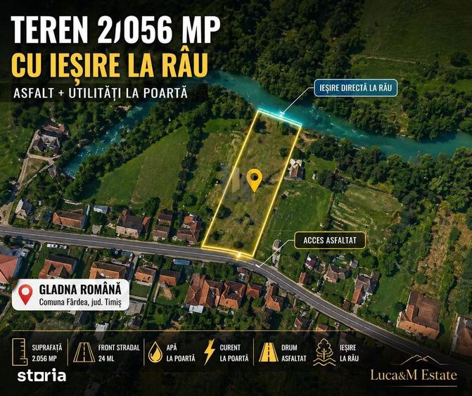 Zona de munte, cu iesire directa la rau - 2