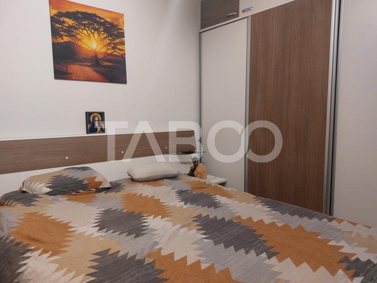 Apartament 55 mpu mobilat utilat 3 camere 2 balcoane pivnita Cisnadie - 3