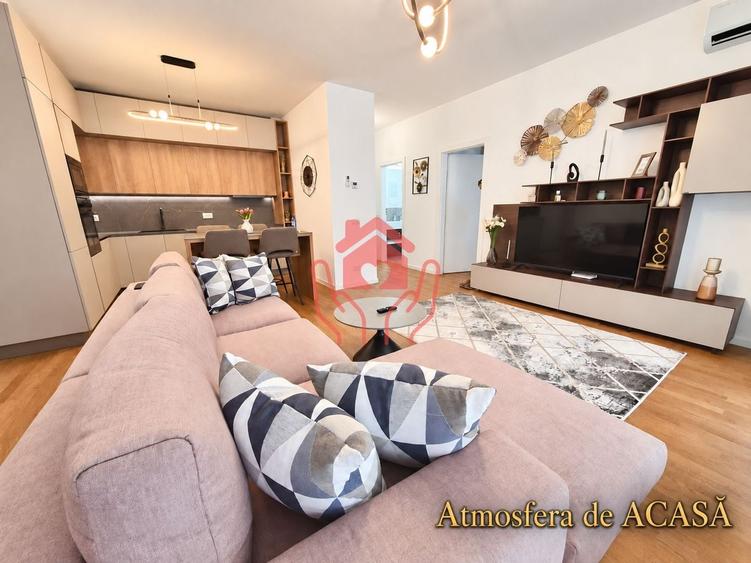 Apartament cu 2 camere decomandat, mobilat în Băneasa