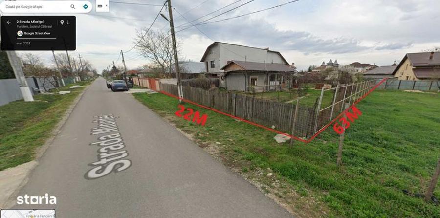 Vand Teren 1200m2 + Casa ! Fundeni Calarasi / Ocazie. - 2