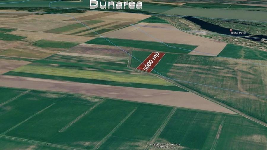 Teren agricol extravilan de 50000 mp, în Seaca
