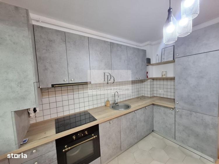 Apartament cu 2 camere semidecomandat în Borhanci