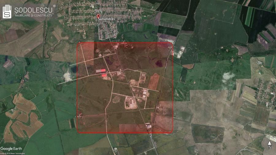 Teren Construcții intravilan de 400000 mp, în Sânandrei