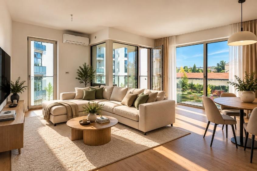 Apartament cu 2 camere decomandat în Cantemir