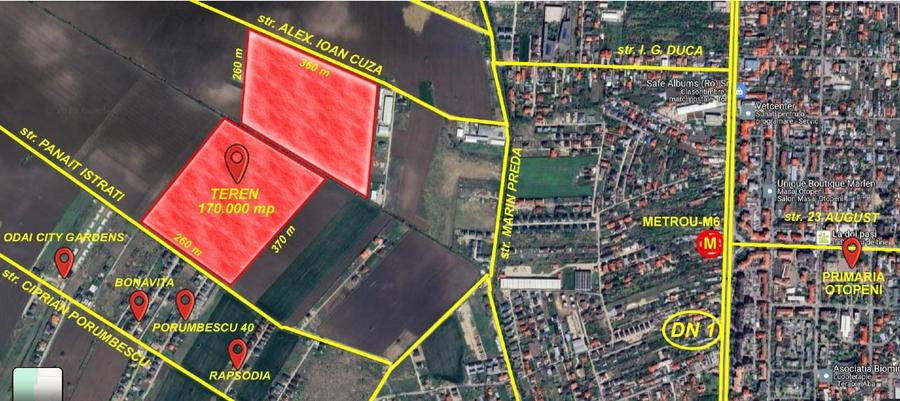 Oportunitate de Investitie in Otopeni - teren extravilan 23.000 mp - 7