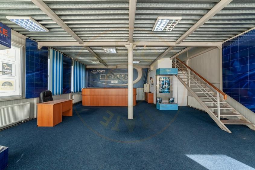 Hale & Birouri Mărăcineni - 1.294 mp - Deschidere la DN - 7