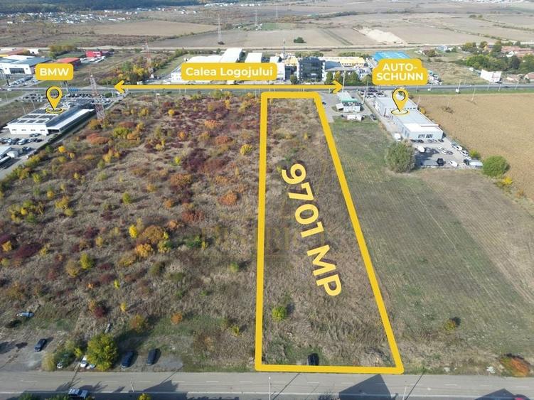 Teren intravilan cu PUZ | 2.949mp | Lugojului - 3