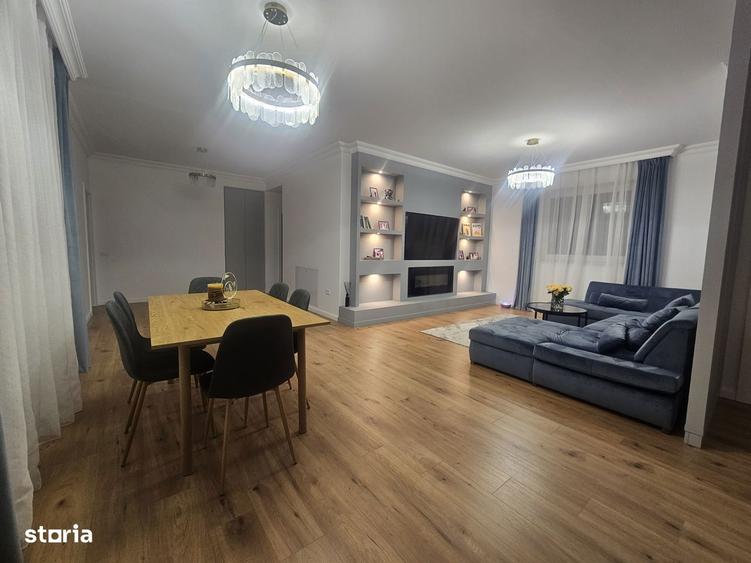 Inchiriez apartament cu 4 camere, terasa generoasa, mobilat si utilat - 1