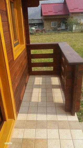 Teren cu deschidere la drumul national impreuna cu cabana - 4