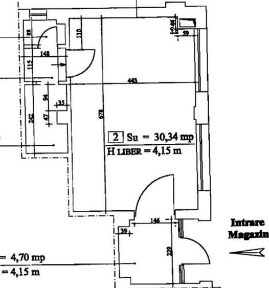 Spațiu comercial, 41 mp în Basarabia Spațiu comercial, 41 mp în Basarabia