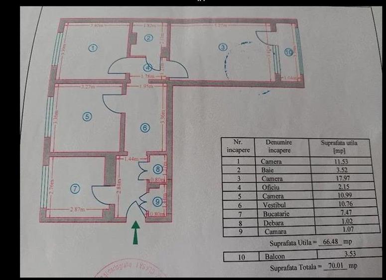 Apartament 3 camere,Doamna Ghica, - 1