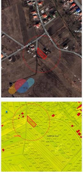 Teren autorizat Duplex- 1000 mp - proiect aprobat P+E - 10