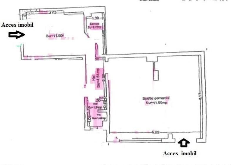 Tomis III, SPATIU COMERCIAL, trafic intens - 1