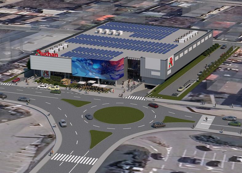Spațiu comercial, de 6,300 mp, în Tunari
