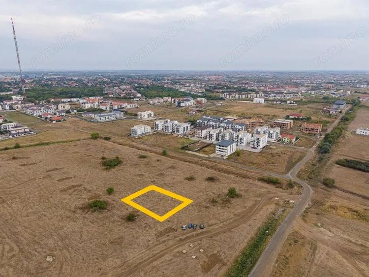 Teren pentru bloc S+P+2E+ER | 950 mp acces multiplu, zona blocuri - 3