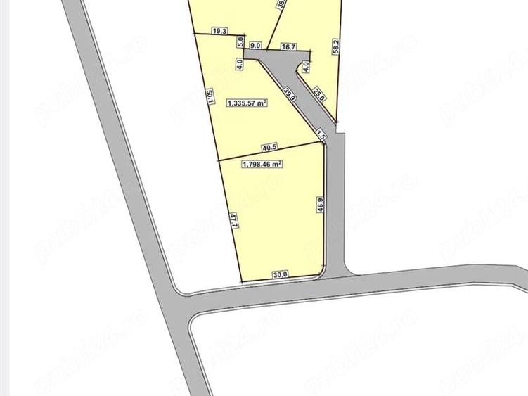 Teren Construcții intravilan de 1729 mp, în Fălticeni