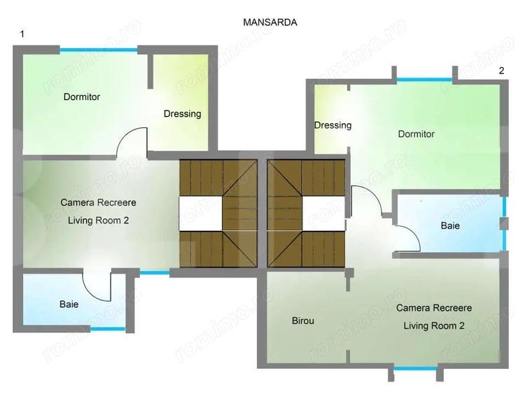 Duplex c2 modern de vanzare, 151,64 mp, in Faget - 8