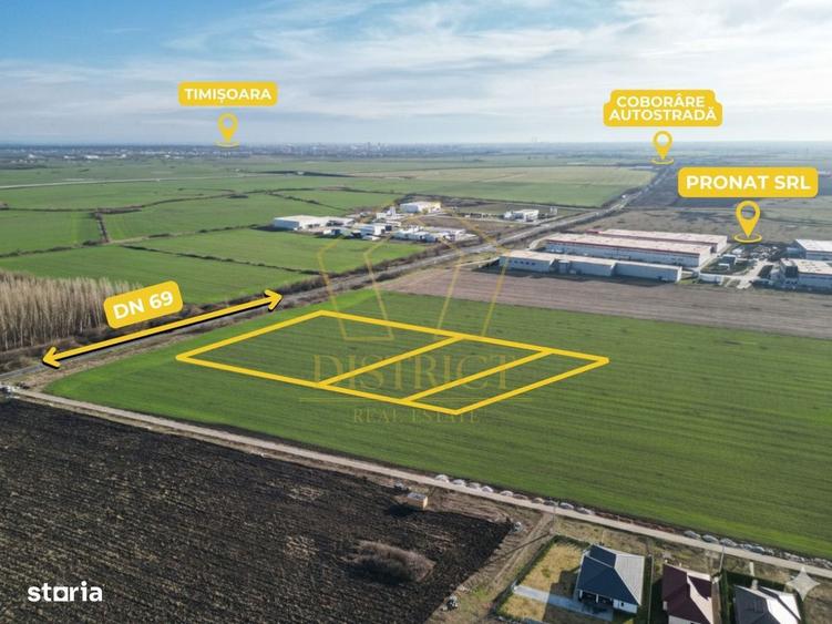 COM 0% Parcele de teren intravilan industrial | Sanandrei - 2
