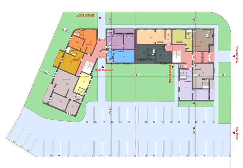 Proiect cu Autorizatie de Construire la zi pentru 40 de apartamente - 4