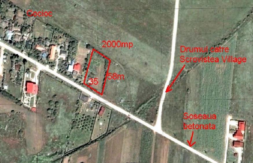 Intravilan 2000mp Peris Cocioc-toate utilitatile 15 min de Bucuresti - 1