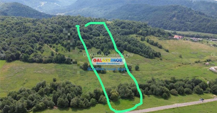 Vindem teren 20000 mp Cheile Rasnoavei - Brasov , pentru cas