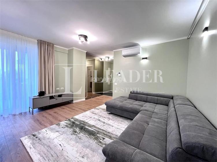 Apartament cu 3 camere semidecomandat, mobilat în Barbu Văcărescu Apartament cu 3 camere semidecomandat, mobilat în Barbu Văcărescu
