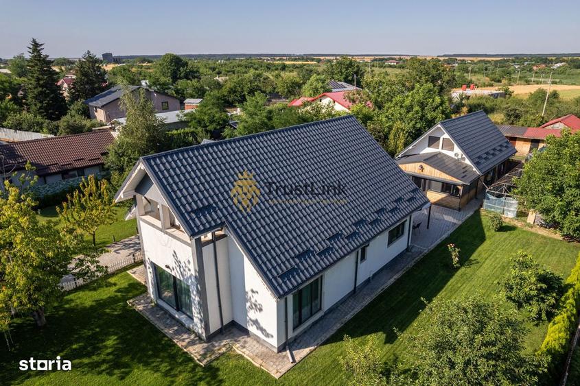 Casa premium teren 3.000 mp, livada ?i zona BBQ Frumusani - 19