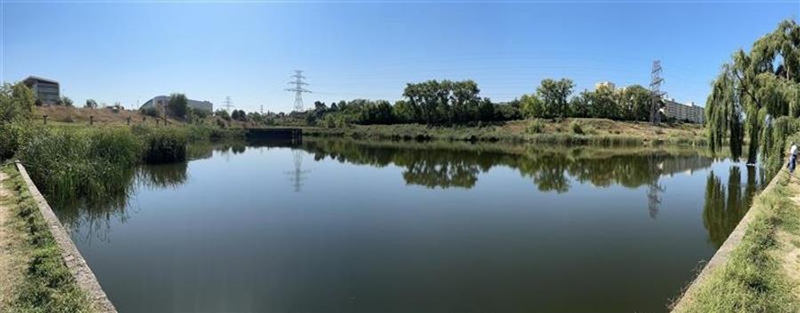 Teren 1153mp PUZ Aprobat - vedere deosebita catre lac - 2