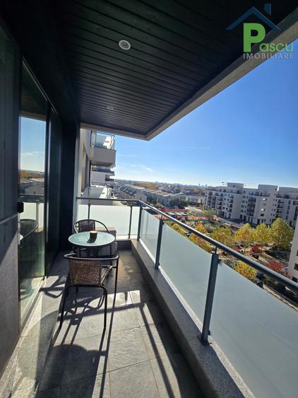 Inchiriere 2 camere Pipera, New Point, mobilat si utilat complet, loc parcare - 10