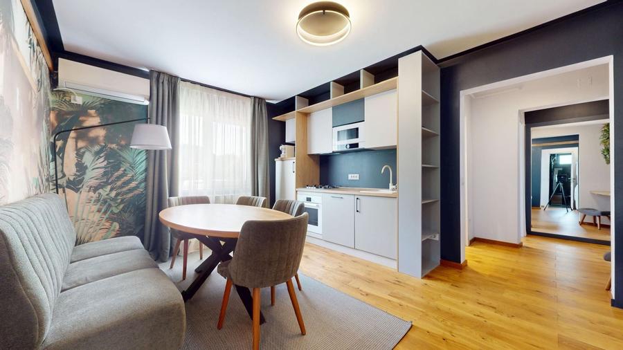 Apartament cu 3 camere semidecomandat, mobilat în Astra