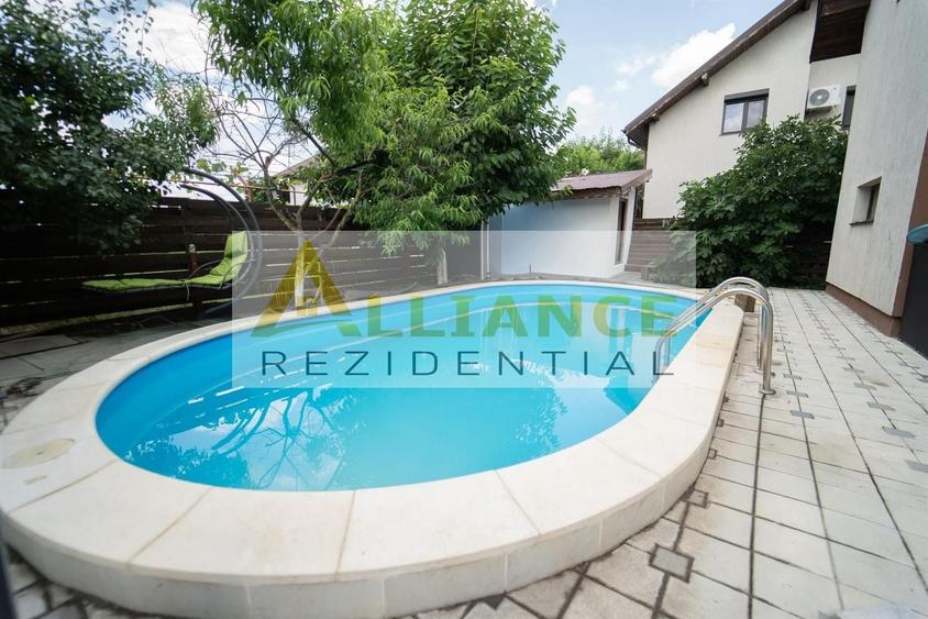 Casă individuală cu 4 camere decomandat cu Piscina în Berceni