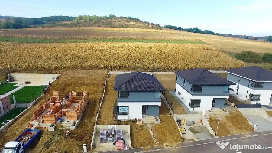 Casa individuala de vanzare Corusu Cluj 119mp utili 515mp teren - 1