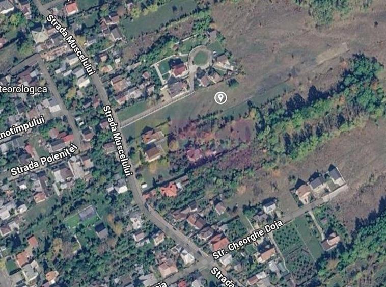 Teren Construcții intravilan de 871 mp, în Mușcel