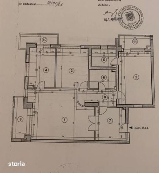 Apartament cu 3 camere în Herăstrău
