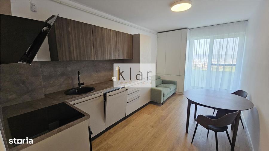 Apartament cu 2 camere semidecomandat, mobilat în Andrei Mureșanu