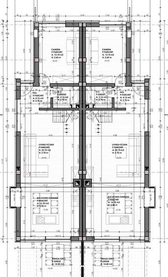 Duplex cu 4 camere cu Canalizare în Iris