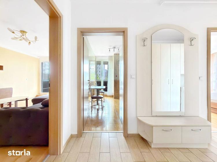 Apartament cu 2 camere decomandat, mobilat în Est