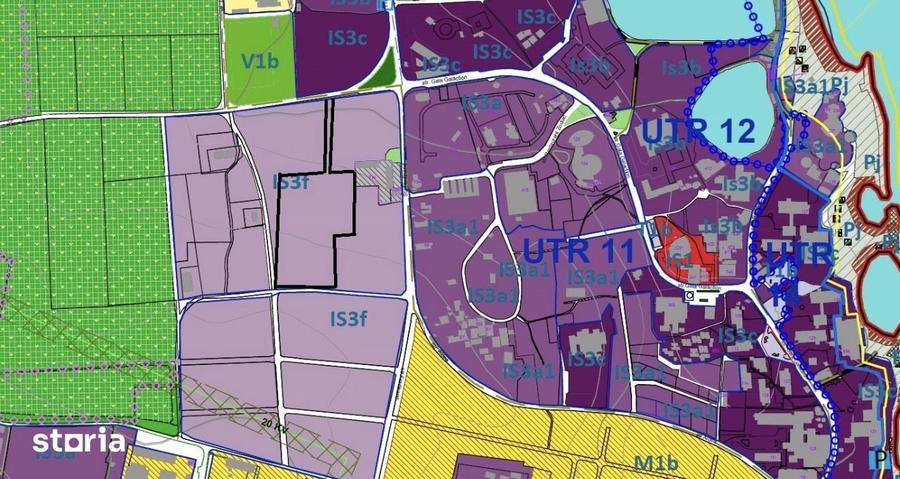 Teren de 4000 mp, în Vest