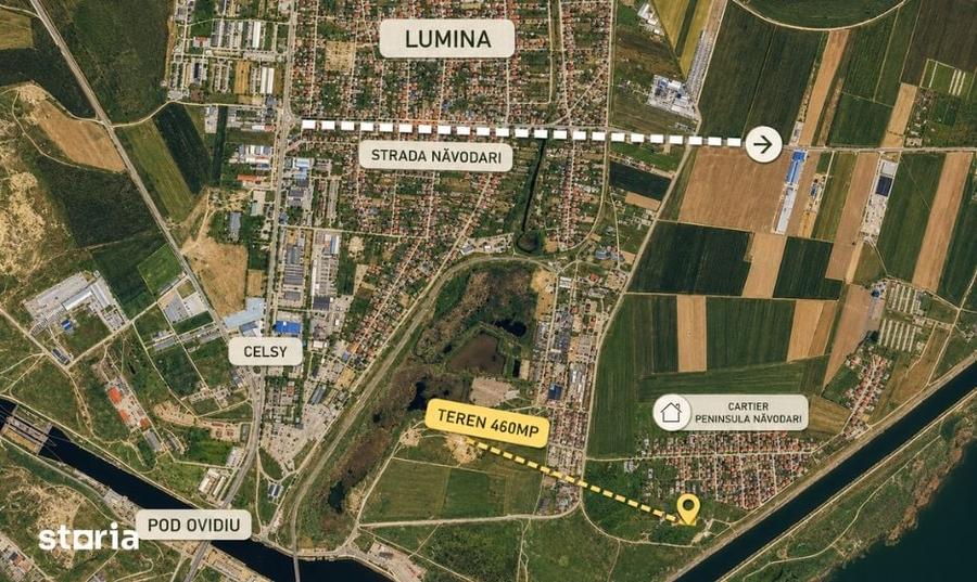 Teren de 460 mp, în Lumina