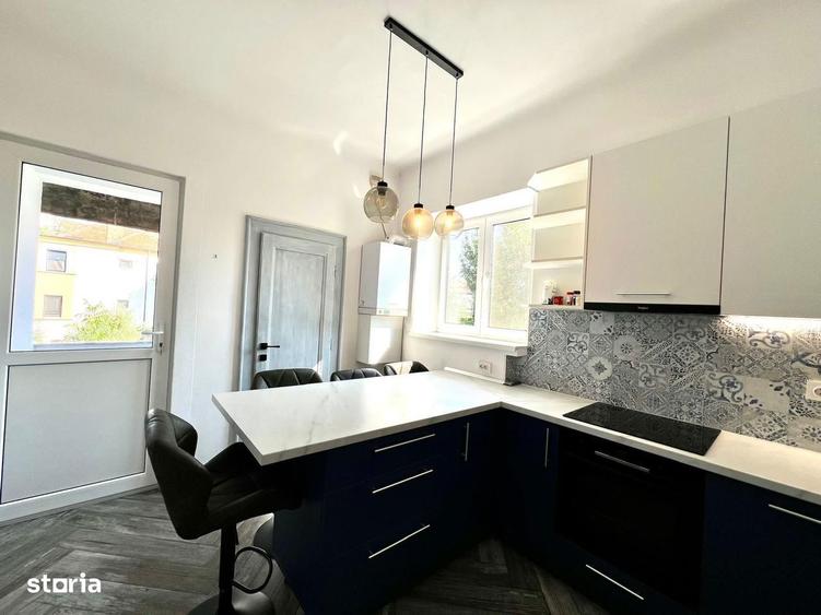 Apartament la vila - 111 mp, mobilat, garaj - Zona centrala - 1