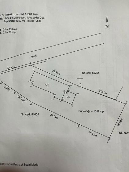 Vand casa+teren cu AC+ drum servitute-1737 mp - 3