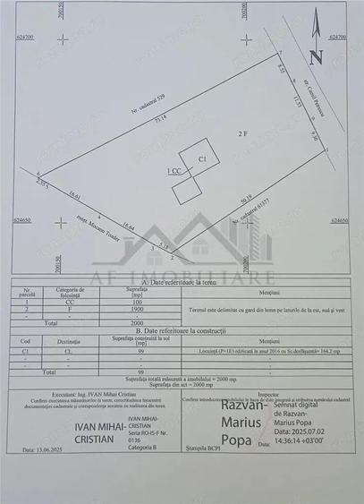 Pietrarie Vila P+1 s=164mp garaj beci teren 2000mp livada vie zona verde - 13